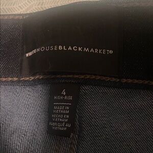 White House Black Market Dark Denim Jeans